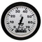 Faria Euro White 4" Tachometer w-Systemcheck Indicator - 7,000 RPM (Gas - Johnson - Evinrude Outboard) [32950]-Gauges-JadeMoghul Inc.