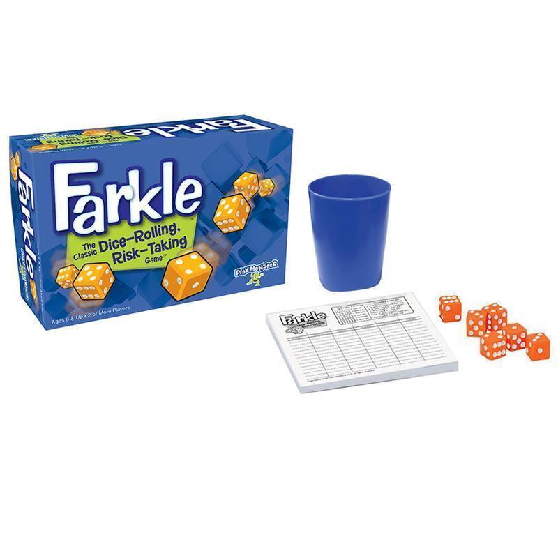 FARKLE DICE ROLLING RISK TAKING-Learning Materials-JadeMoghul Inc.