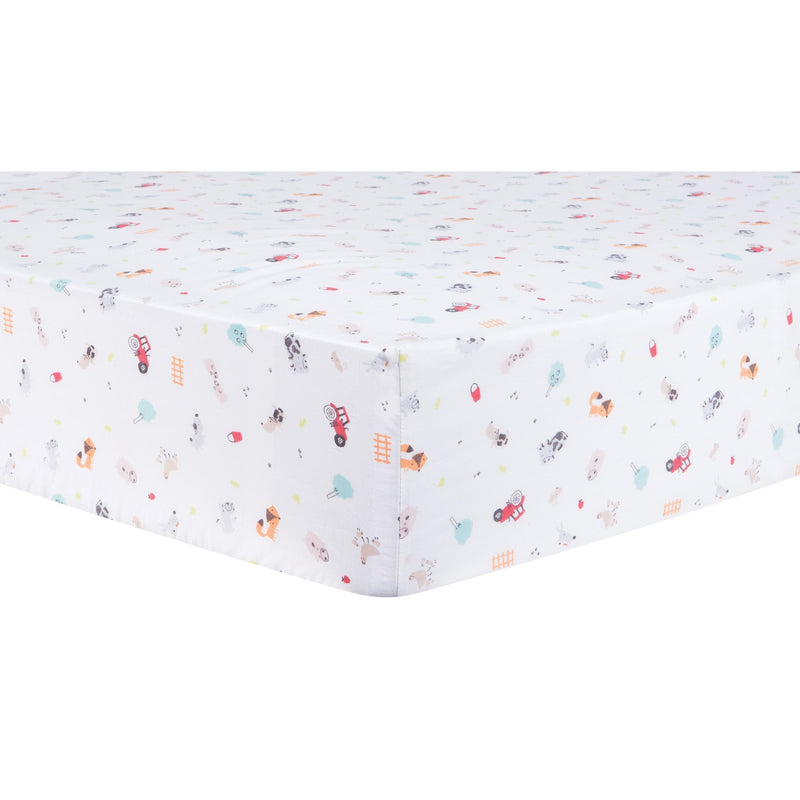 Farm Stack Fitted Crib Sheet-FARM STK-JadeMoghul Inc.