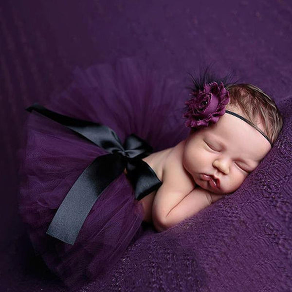 Fashion !! 2017 New Style Newborn Baby Girls Clothes Set Newborn Baby Photography Props Kids tutu For Girls Skirt And Headwear-A-JadeMoghul Inc.