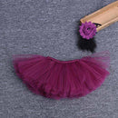 Fashion !! 2017 New Style Newborn Baby Girls Clothes Set Newborn Baby Photography Props Kids tutu For Girls Skirt And Headwear-B-JadeMoghul Inc.