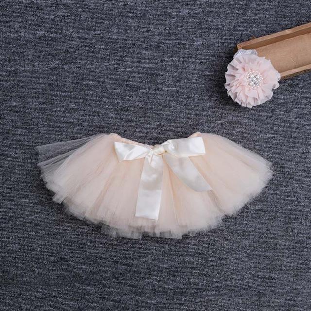 Fashion !! 2017 New Style Newborn Baby Girls Clothes Set Newborn Baby Photography Props Kids tutu For Girls Skirt And Headwear-F-JadeMoghul Inc.