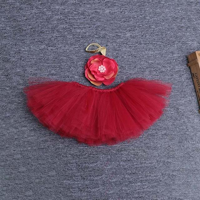 Fashion !! 2017 New Style Newborn Baby Girls Clothes Set Newborn Baby Photography Props Kids tutu For Girls Skirt And Headwear-I-JadeMoghul Inc.