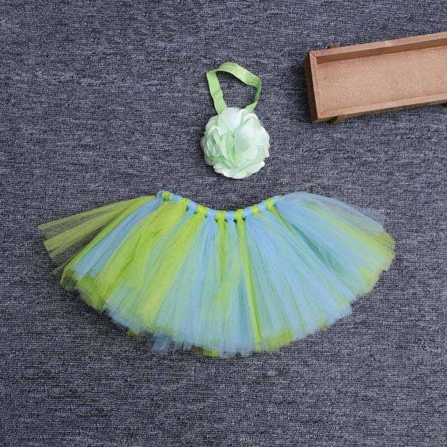 Fashion !! 2017 New Style Newborn Baby Girls Clothes Set Newborn Baby Photography Props Kids tutu For Girls Skirt And Headwear-K-JadeMoghul Inc.