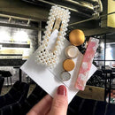 Fashion Acrylic Pearl Hair Clips Set Sweet Headwear Hair Ornament Hairpins Barrettes Hairgrip Hair Accessories for Women Girls AExp