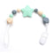 Fashion Baby Pacifier Clips Baby Chewable Silicone Beads Silicone Baby Pacifier BPA Free Wholesale Silicone Necklace Holder-2-JadeMoghul Inc.