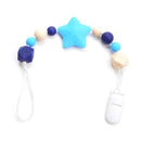 Fashion Baby Pacifier Clips Baby Chewable Silicone Beads Silicone Baby Pacifier BPA Free Wholesale Silicone Necklace Holder-4-JadeMoghul Inc.