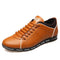 Fashion Big Size Genuine Leather Men Shoes, High Quality Men Casual Shoes, Brand Shoes Men-Yellow-11-JadeMoghul Inc.