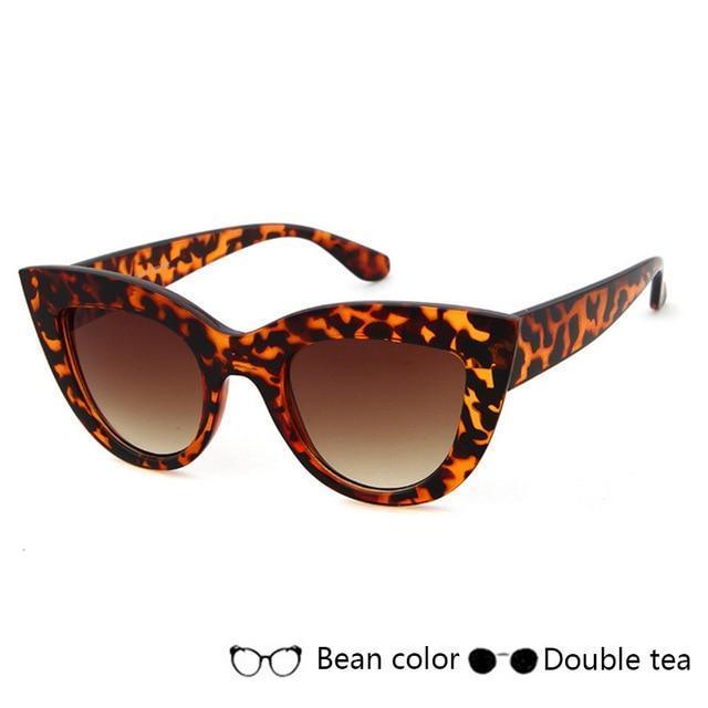 Fashion Black Cat Eye Frame Sunglasses Women Luxury Brand Designer Ladies-F-United States-JadeMoghul Inc.