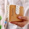 Fashion Candy Colors Women Wallets Short Polka Dots Leather Zipper Small Wallet Purse Cards Holder For Girls Women Ladies-Yellow-JadeMoghul Inc.