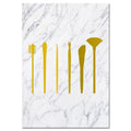 Fashion Canvas Art Poster Print Perfume Eyelashes Marble Painting Nordic Style Wall Picture for Living Room Decor-A4 21x30cm No Frame-Picture 1-JadeMoghul Inc.
