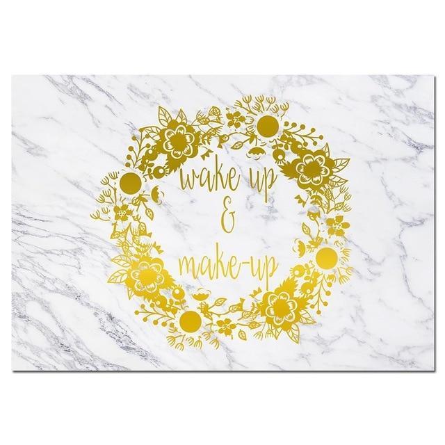 Fashion Canvas Art Poster Print Perfume Eyelashes Marble Painting Nordic Style Wall Picture for Living Room Decor-A4 21x30cm No Frame-Picture 3-JadeMoghul Inc.