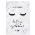 Fashion Canvas Art Poster Print Perfume Eyelashes Marble Painting Nordic Style Wall Picture for Living Room Decor-A4 21x30cm No Frame-Picture 9-JadeMoghul Inc.