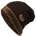 Fashion Caps For Men - Thick Winter Women Beanie - Knitted Hat-brown-JadeMoghul Inc.