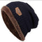 Fashion Caps For Men - Thick Winter Women Beanie - Knitted Hat-navy-JadeMoghul Inc.