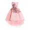 Fashion Clothing Pretty Girls Sleeveless Floral Embroidered Irregular Tutu Princess Dress TIY