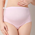 Fashion Clothing Purified Cotton Maternity Solid Color Empire Waist Briefs Adjustable Belly Support Panties TIY
