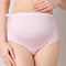 Fashion Clothing Purified Cotton Maternity Solid Color Empire Waist Briefs Adjustable Belly Support Panties TIY