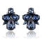 Fashion crystal Women Earrings Opal Stone Stud Earrings Christmas Party 2016 Brand New Elegant Crystal Earrings For Women gift-royal blue-JadeMoghul Inc.