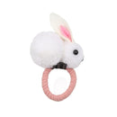 Fashion Cute Ball Rabbit Hair Ring Female Tie Rope Korean Elastic Rubber Hair Bands Bunny Hair Clip Children's Hair Accessories AExp