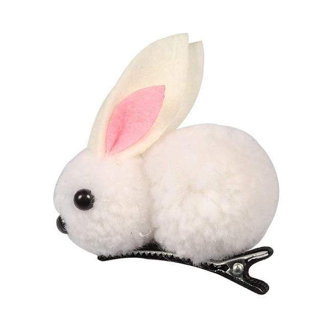 Fashion Cute Ball Rabbit Hair Ring Female Tie Rope Korean Elastic Rubber Hair Bands Bunny Hair Clip Children's Hair Accessories AExp