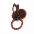 Fashion Cute Ball Rabbit Hair Ring Female Tie Rope Korean Elastic Rubber Hair Bands Bunny Hair Clip Children's Hair Accessories JadeMoghul Inc. 
