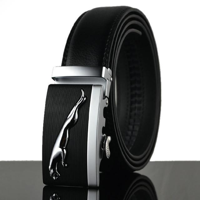 Fashion Designers Men Automatic Buckle Leather Luxury Belt-A-110cm-JadeMoghul Inc.