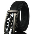Fashion Designers Men Automatic Buckle Leather Luxury Belt-K-110cm-JadeMoghul Inc.