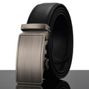 Fashion Designers Men Automatic Buckle Leather Luxury Belt-U-110cm-JadeMoghul Inc.