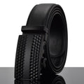 Fashion Designers Men Automatic Buckle Leather Luxury Belt-Y-110cm-JadeMoghul Inc.
