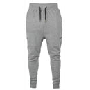 Fashion Joggers Sweatpants - Men Slim Cuff Track Pants Tracksuit Trousers-Black trousers-L-JadeMoghul Inc.