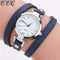 Fashion Luxury Leather Bracelet Watch - Quartz Watch - Casual Women Watch-blue-JadeMoghul Inc.