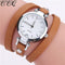 Fashion Luxury Leather Bracelet Watch - Quartz Watch - Casual Women Watch-brown-JadeMoghul Inc.