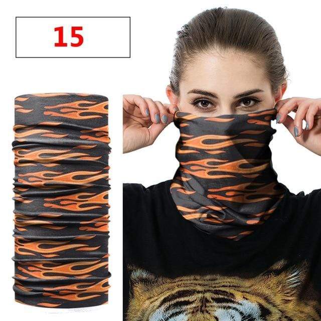 Fashion Men Women Head Face Neck Sunshade Collar Gaiter Tube Bandana Scarf  Sports Headwear Scarf Dustproof Outdoor Fishing AExp