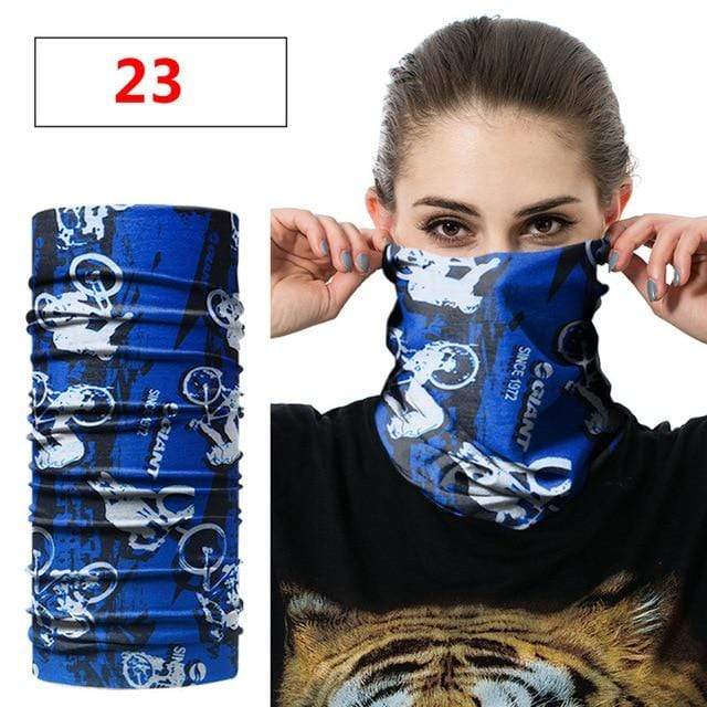 Fashion Men Women Head Face Neck Sunshade Collar Gaiter Tube Bandana Scarf  Sports Headwear Scarf Dustproof Outdoor Fishing AExp