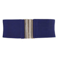 Fashion Metal Hook Waist Belt-navy blue-L-JadeMoghul Inc.