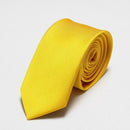 Fashion Narrow Tie For Men-Gold-JadeMoghul Inc.