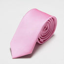 Fashion Narrow Tie For Men-Pink-JadeMoghul Inc.