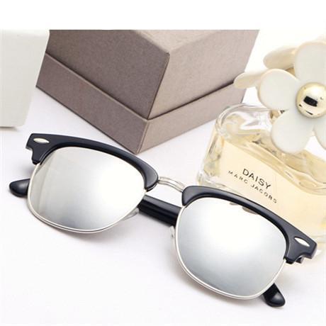 Fashion New Cat Eye Women Sunglasses With Vintage HD Lens Brand Designer Glasses Men Oculos de sol High Quality UV400-Silver mercury-JadeMoghul Inc.