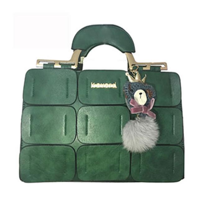 Fashion Pu leather bags luxury handbags women bags designer bags handbags women famous brands 2017 fashion new high quality tote-Green-JadeMoghul Inc.
