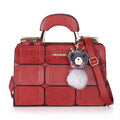 Fashion Pu leather bags luxury handbags women bags designer bags handbags women famous brands 2017 fashion new high quality tote-Red-JadeMoghul Inc.