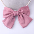 Fashion Ribbon Hairgrips Big Large Bow Hairpin For Women Girls Satin Trendy Ladies Hair Clip New Cute Barrette Hair Accessories AExp