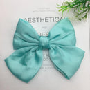 Fashion Ribbon Hairgrips Big Large Bow Hairpin For Women Girls Satin Trendy Ladies Hair Clip New Cute Barrette Hair Accessories JadeMoghul Inc. 