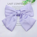 Fashion Ribbon Hairgrips Big Large Bow Hairpin For Women Girls Satin Trendy Ladies Hair Clip New Cute Barrette Hair Accessories JadeMoghul Inc. 