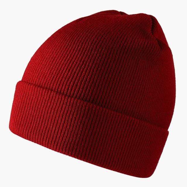 Fashion Solid Color Knitted Beanies Hat Winter Warm Ski Hats Men Women Multicolor Skullies Caps Soft Elastic Cap Sport Bonnet AExp