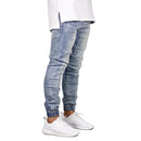 Fashion Stretch Men Jeans Denim Jogger Design Hip Hop Joggers For Men Y5036-Light Blue-29-JadeMoghul Inc.
