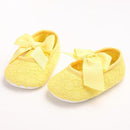 Fashion Sweet New Kids Newborn Baby Girl Bow Shoes Toddler Mary Jane First Walker Anti-sip Infant Shoes Bebe Kids Shoes Cotton-SH0370Y-1-JadeMoghul Inc.