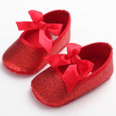 Fashion Sweet New Kids Newborn Baby Girl Bow Shoes Toddler Mary Jane First Walker Anti-sip Infant Shoes Bebe Kids Shoes Cotton-SH0440R-1-JadeMoghul Inc.