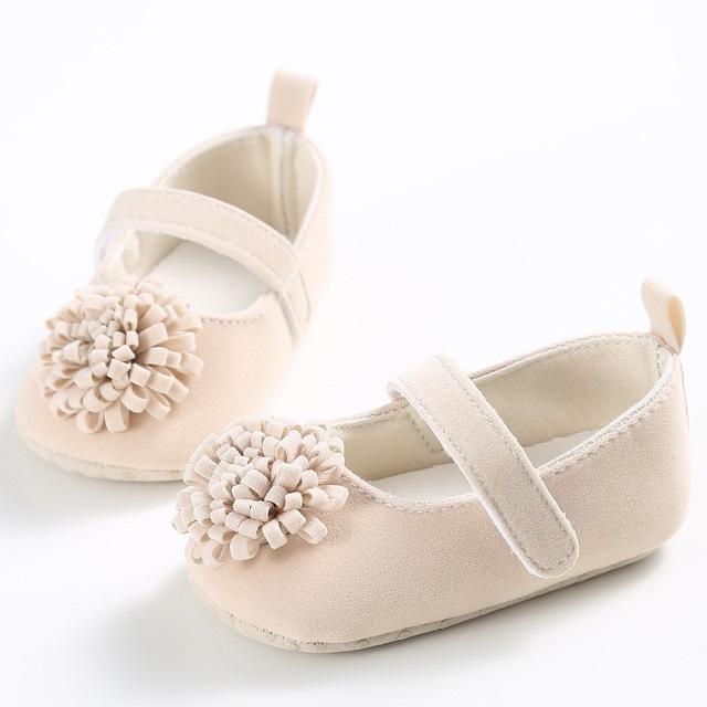 Fashion Sweet New Kids Newborn Baby Girl Bow Shoes Toddler Mary Jane First Walker Anti-sip Infant Shoes Bebe Kids Shoes Cotton-XH0453-1-JadeMoghul Inc.