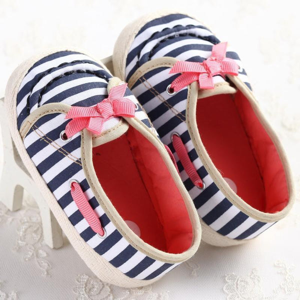Fashion Sweet New Kids Newborn Baby Girl Bow Shoes Toddler Mary Jane First Walker Anti-sip Infant Shoes Bebe Kids Shoes Cotton-YR0752-1-JadeMoghul Inc.